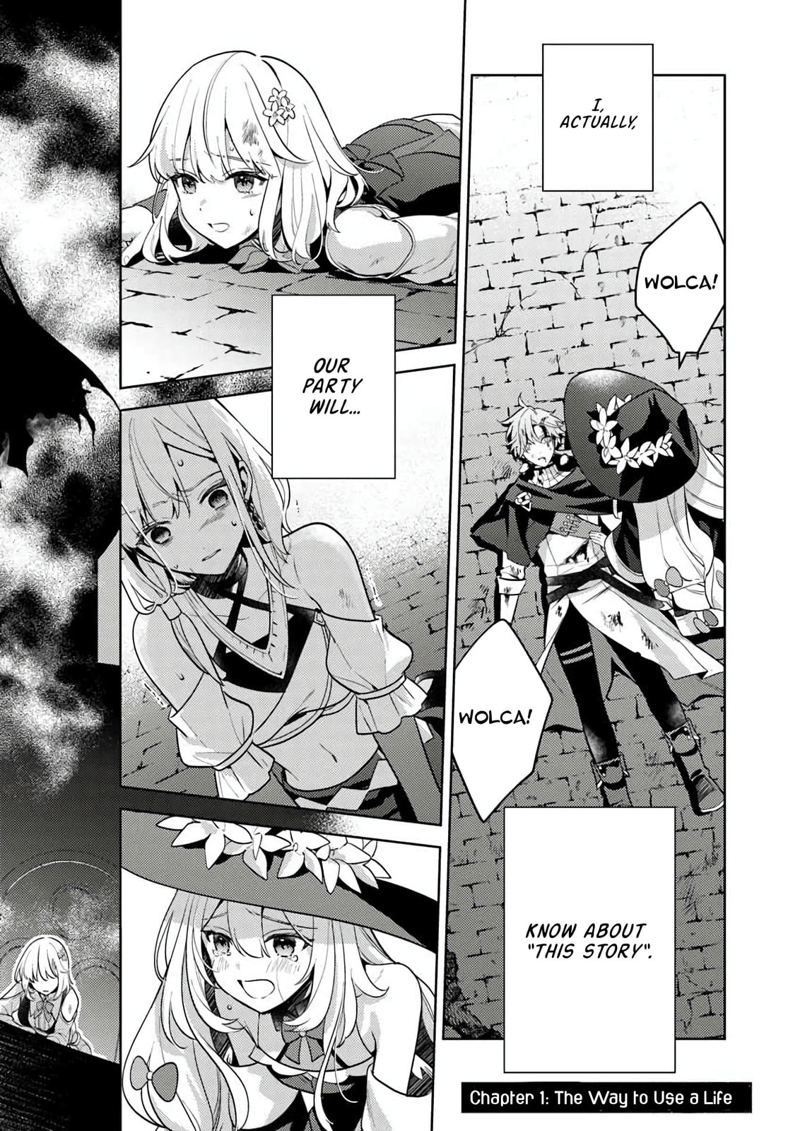 Zenmetsu End wo Shi ni Monogurui de Kaihi shita. Party ga Yanda. Chapter 1 page 3 - 
