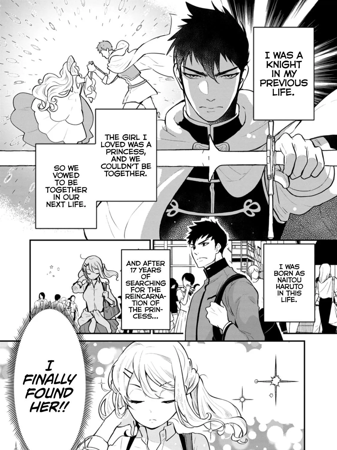 Zense de Aishita Hime ga Tensei Shitara Oji-san deshita Chapter 1 page 9 - 