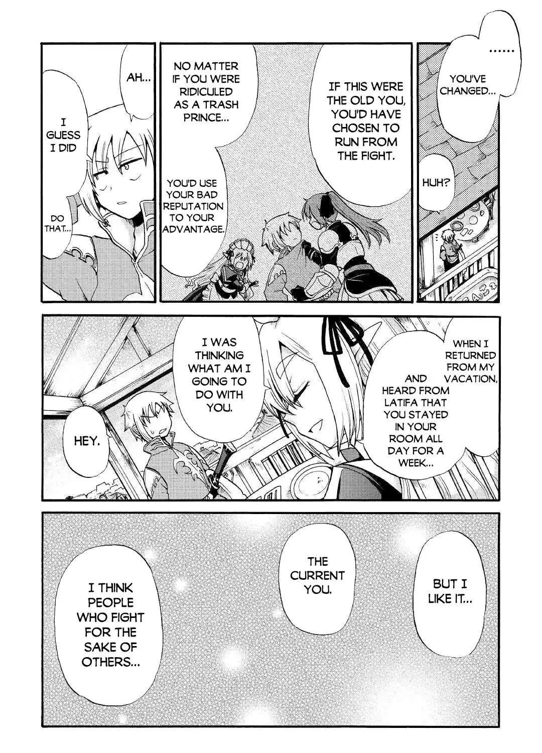 Zensei wa Ken Mikado. Konjou Kuzu Ouji Chapter 10 page 50 - 