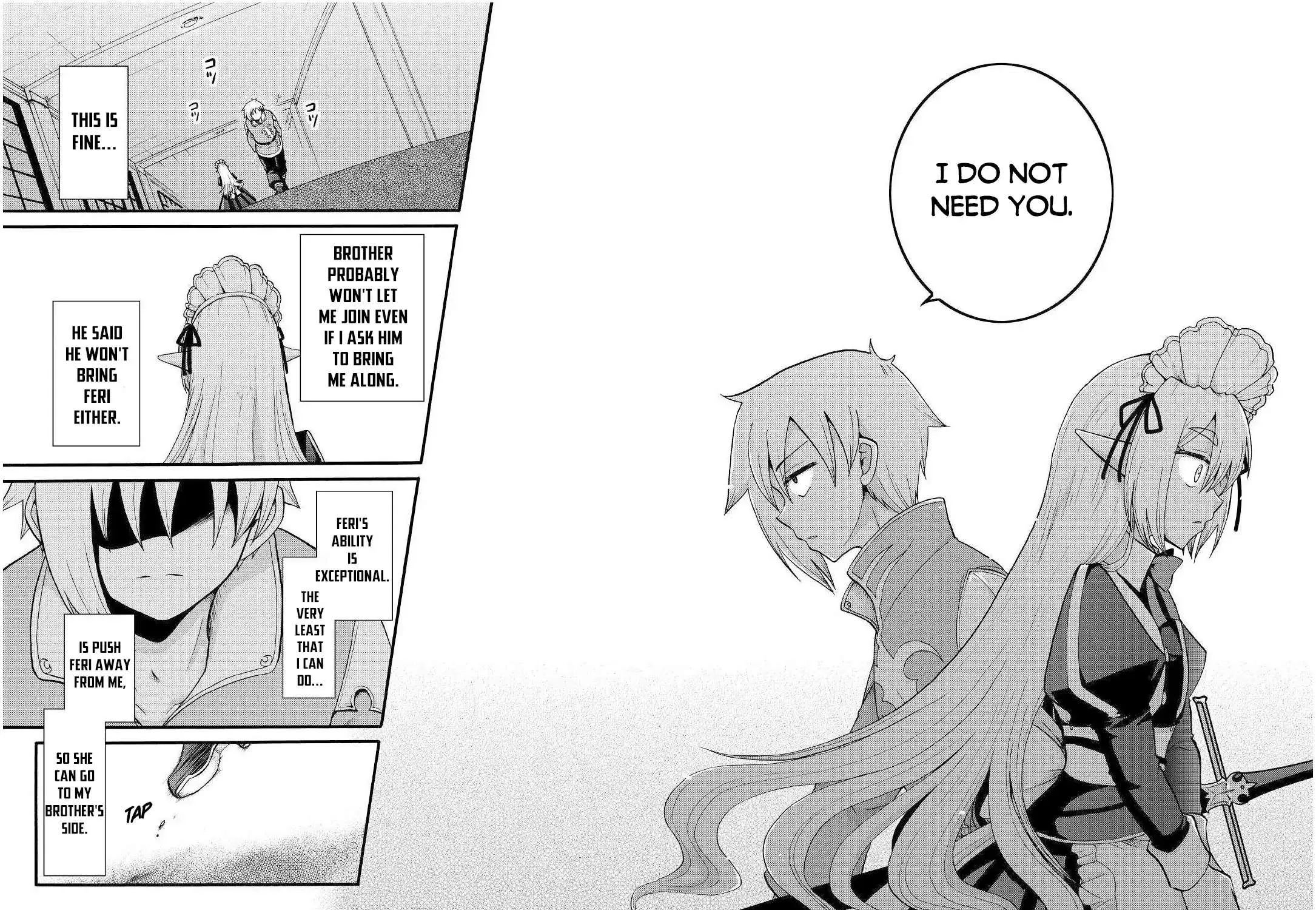 Zensei wa Ken Mikado. Konjou Kuzu Ouji Chapter 12 page 72 - 