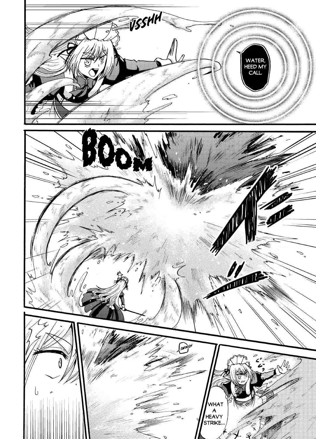 Zensei wa Ken Mikado. Konjou Kuzu Ouji Chapter 13 page 36 - 