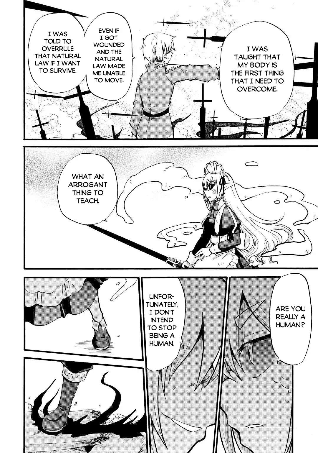 Zensei wa Ken Mikado. Konjou Kuzu Ouji Chapter 14 page 14 - 