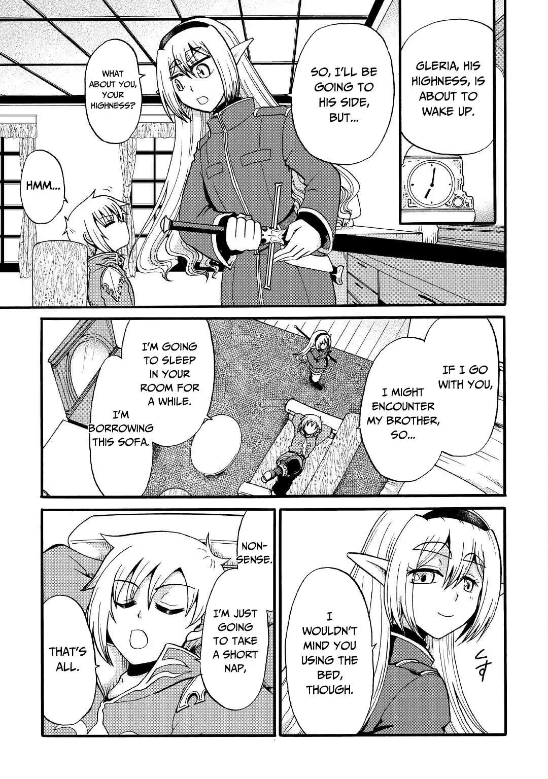 Zensei wa Ken Mikado. Konjou Kuzu Ouji Chapter 15 page 23 - 