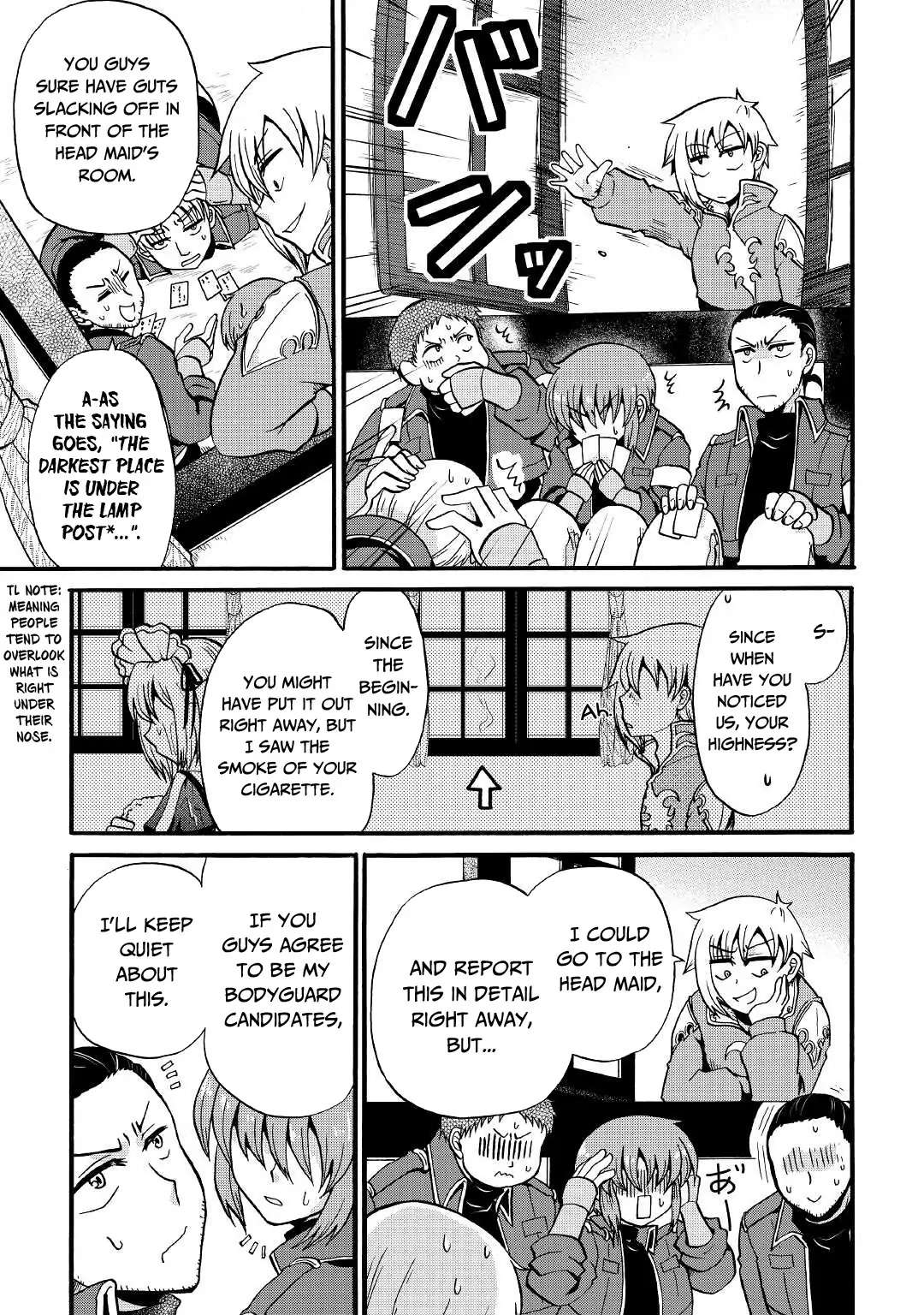 Zensei wa Ken Mikado. Konjou Kuzu Ouji Chapter 15 page 25 - 