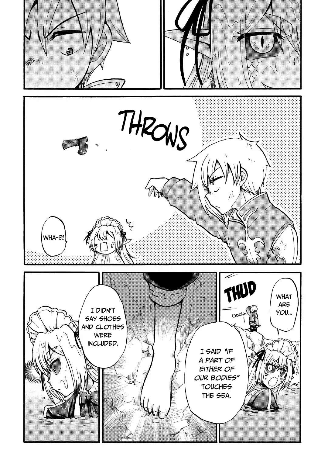 Zensei wa Ken Mikado. Konjou Kuzu Ouji Chapter 15 page 6 - 