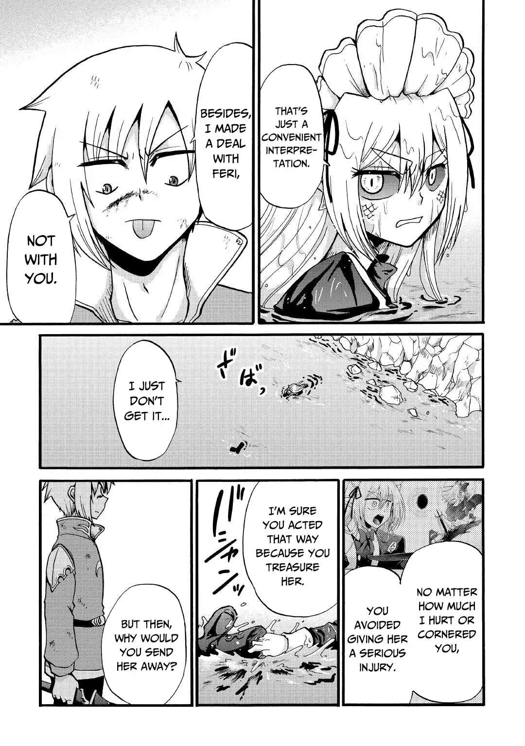 Zensei wa Ken Mikado. Konjou Kuzu Ouji Chapter 15 page 7 - 