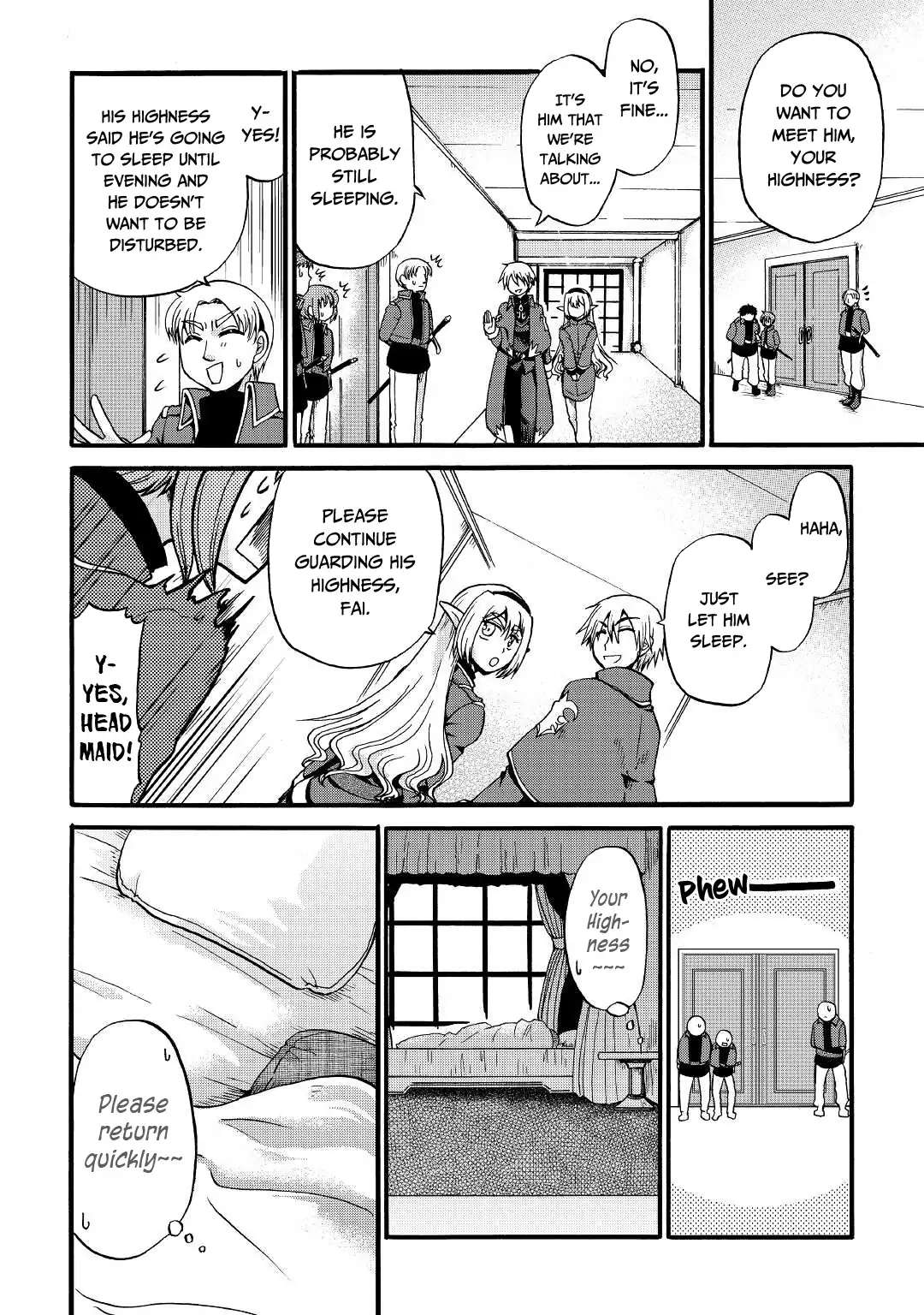 Zensei wa Ken Mikado. Konjou Kuzu Ouji Chapter 16 page 19 - 