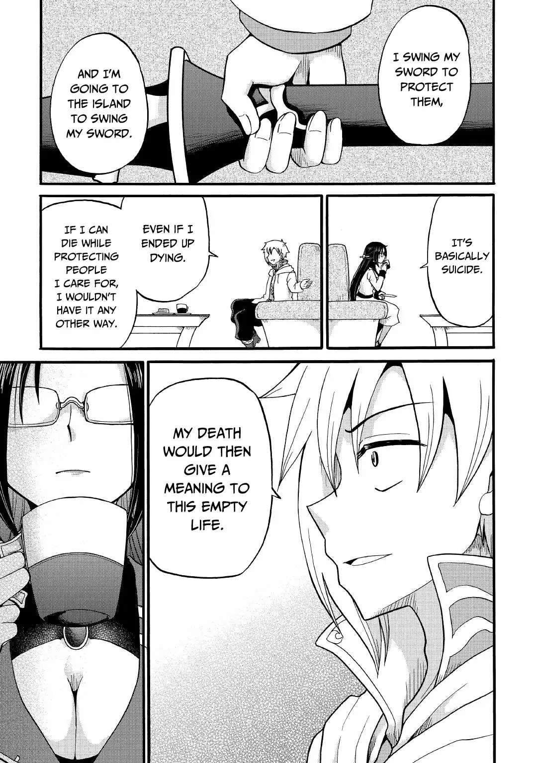 Zensei wa Ken Mikado. Konjou Kuzu Ouji Chapter 17 page 12 - 