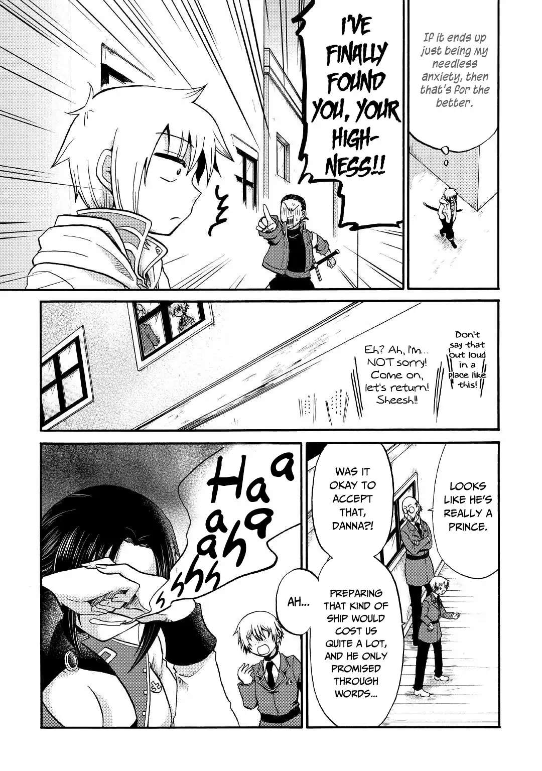 Zensei wa Ken Mikado. Konjou Kuzu Ouji Chapter 17 page 31 - 