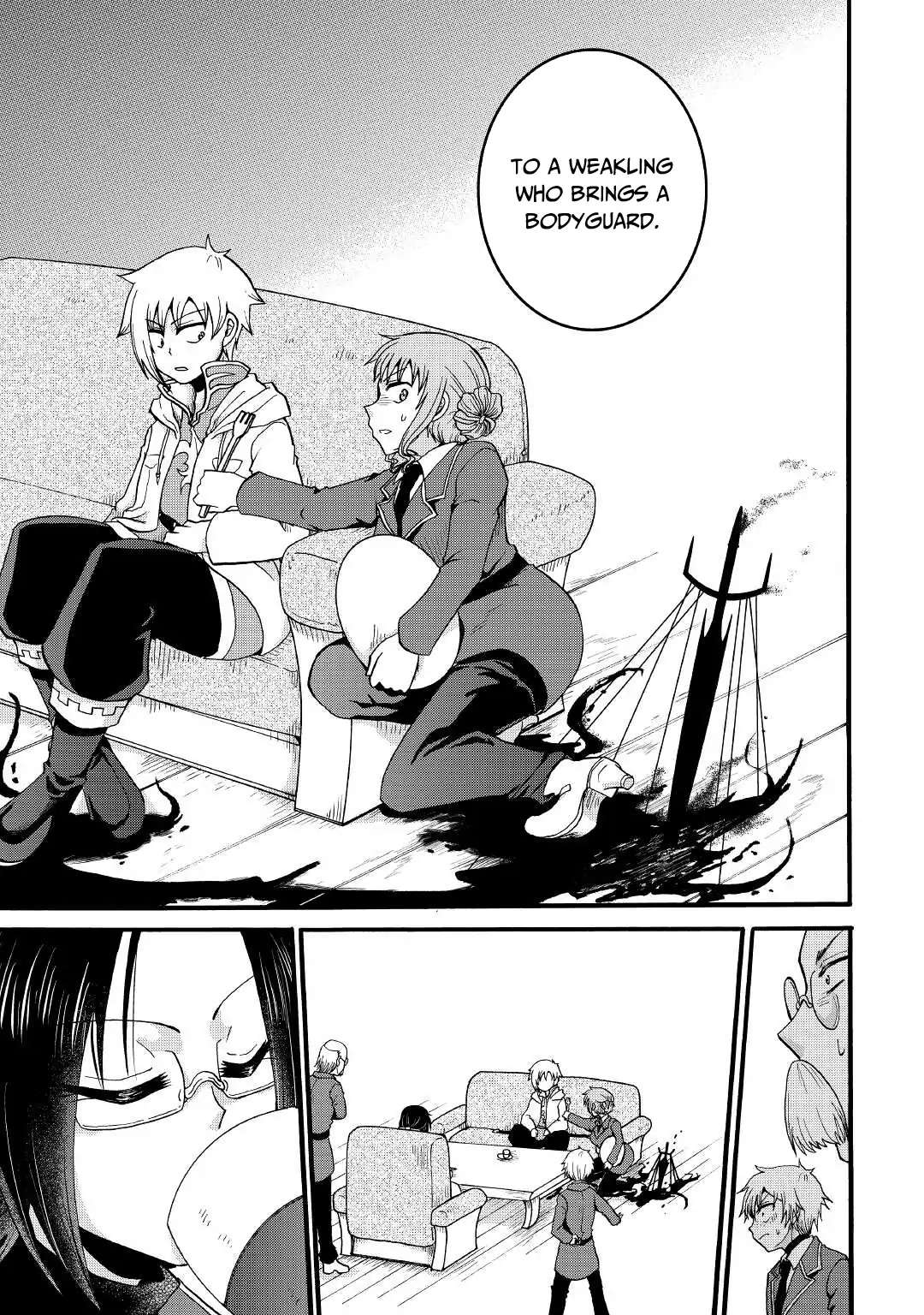 Zensei wa Ken Mikado. Konjou Kuzu Ouji Chapter 17 page 8 - 