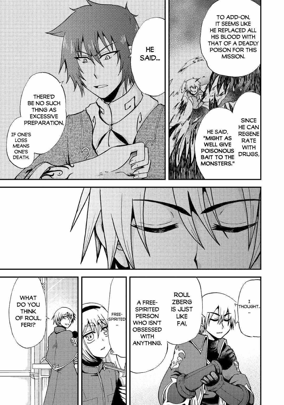 Zensei wa Ken Mikado. Konjou Kuzu Ouji Chapter 18 page 27 - 