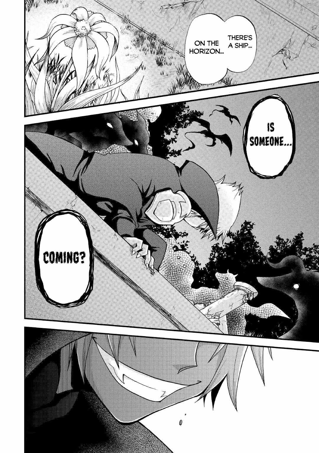 Zensei wa Ken Mikado. Konjou Kuzu Ouji Chapter 18 page 34 - 