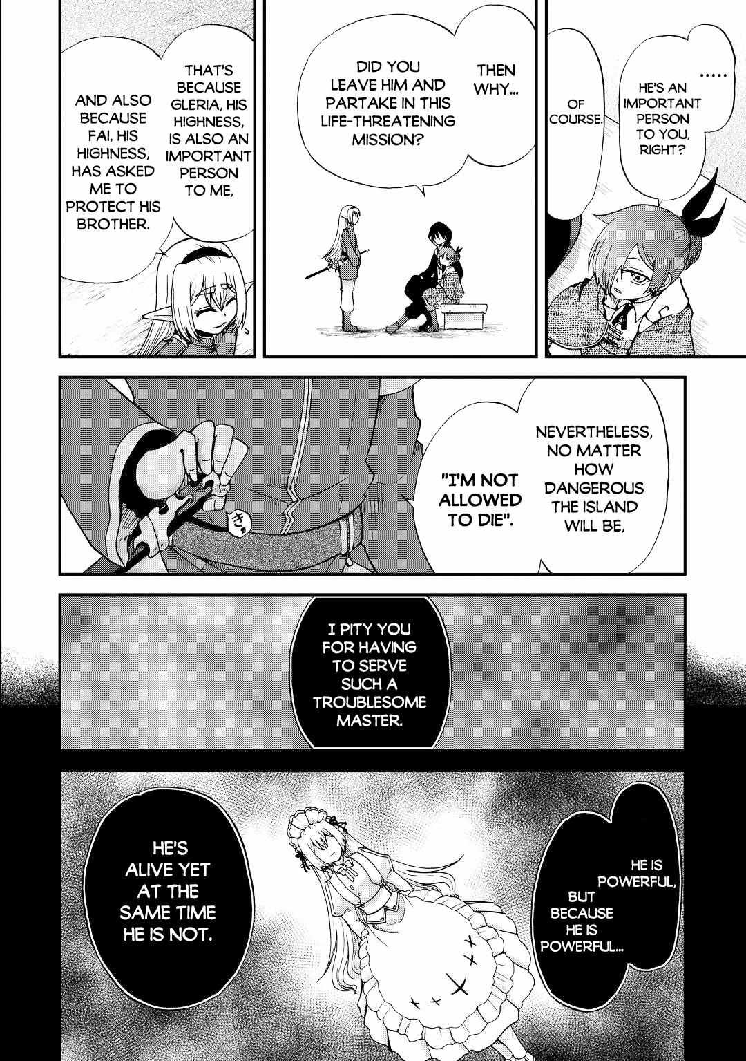Zensei wa Ken Mikado. Konjou Kuzu Ouji Chapter 18 page 10 - 