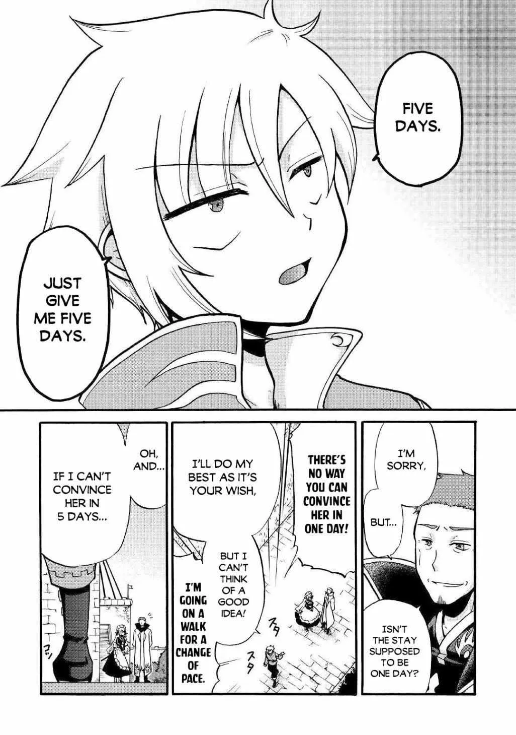 Zensei wa Ken Mikado. Konjou Kuzu Ouji Chapter 2 page 23 - 