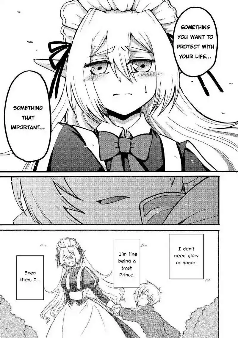 Zensei wa Ken Mikado. Konjou Kuzu Ouji Chapter 3 page 21 - 