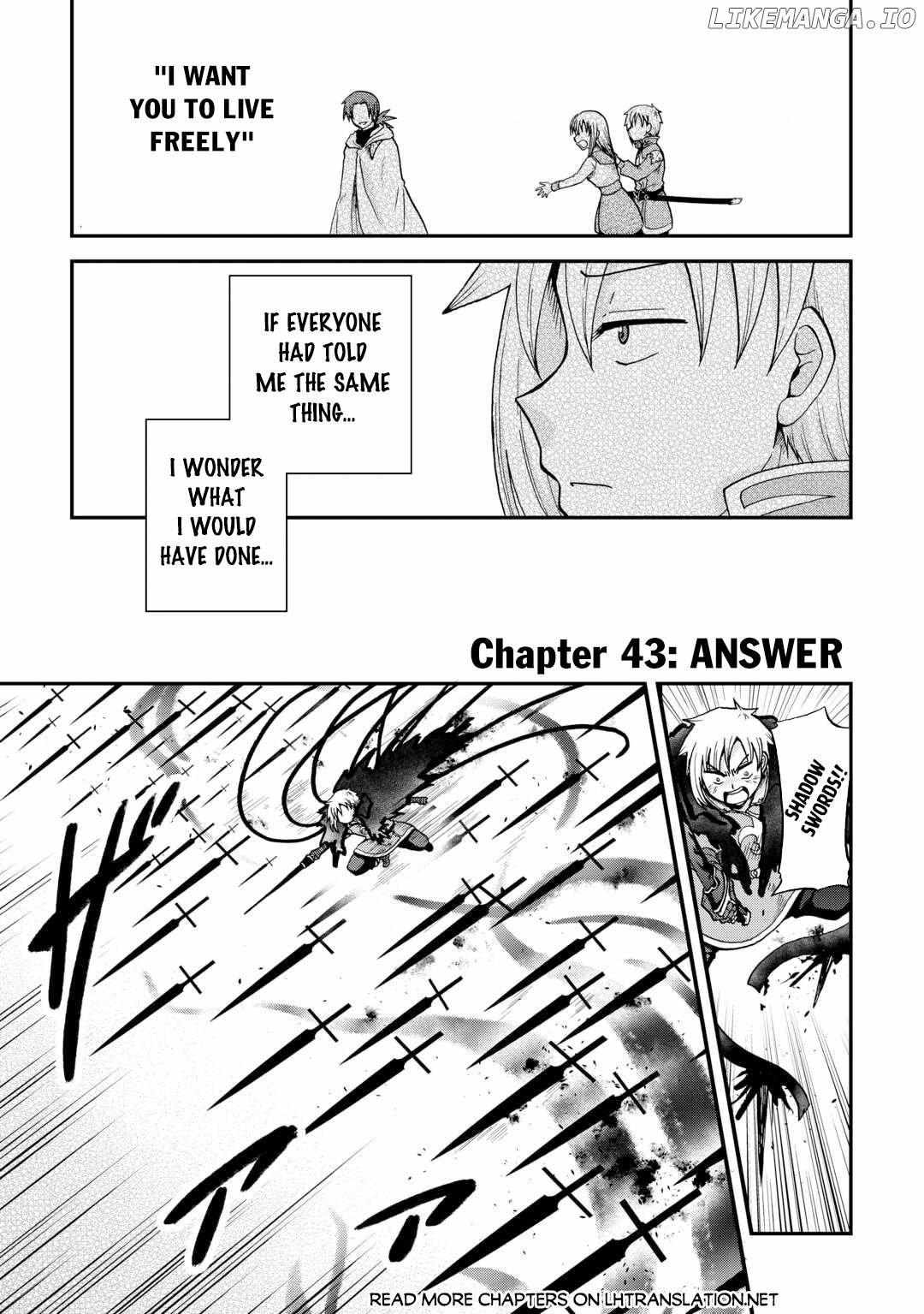 Zensei wa Ken Mikado. Konjou Kuzu Ouji Chapter 43 page 2 - 