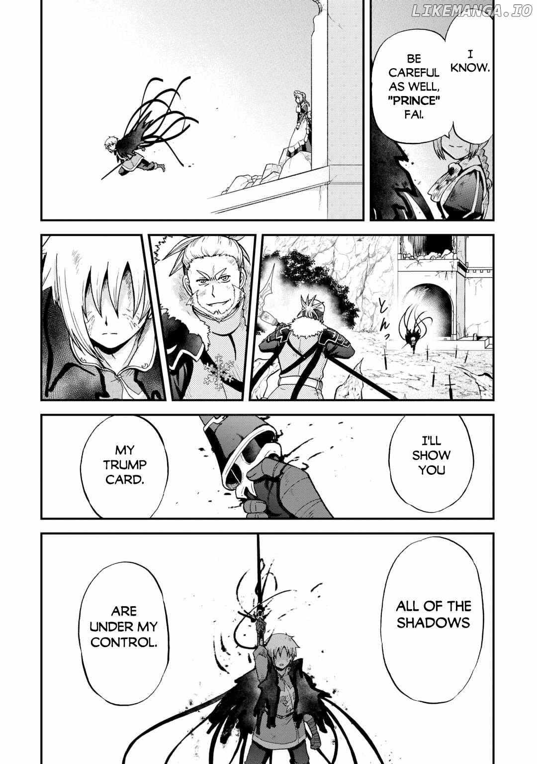 Zensei wa Ken Mikado. Konjou Kuzu Ouji Chapter 43 page 12 - 