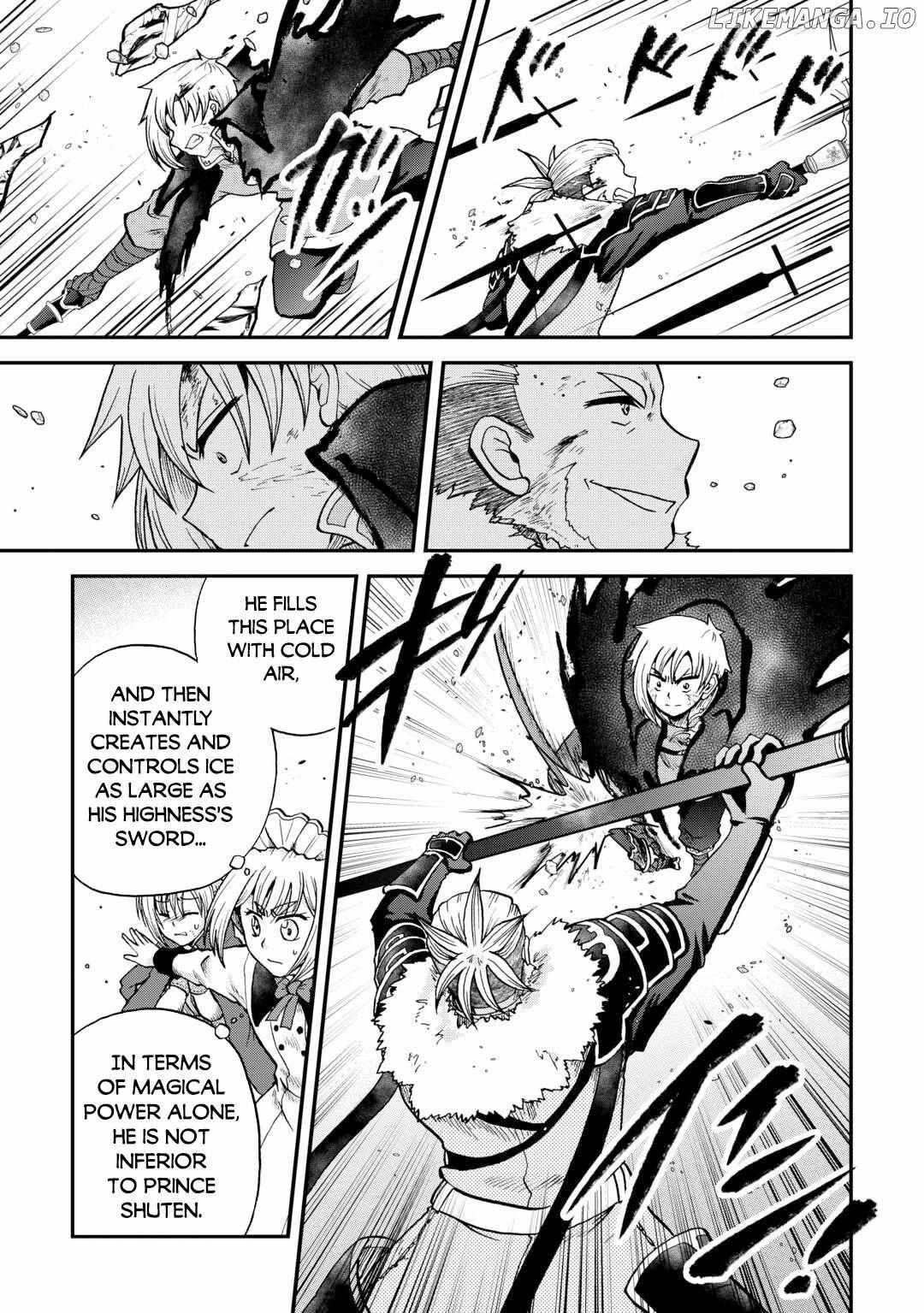 Zensei wa Ken Mikado. Konjou Kuzu Ouji Chapter 43 page 4 - 