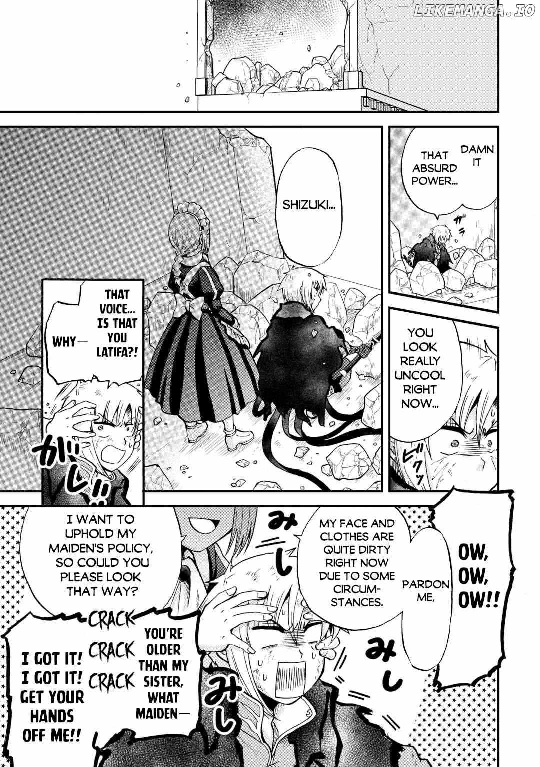 Zensei wa Ken Mikado. Konjou Kuzu Ouji Chapter 43 page 8 - 