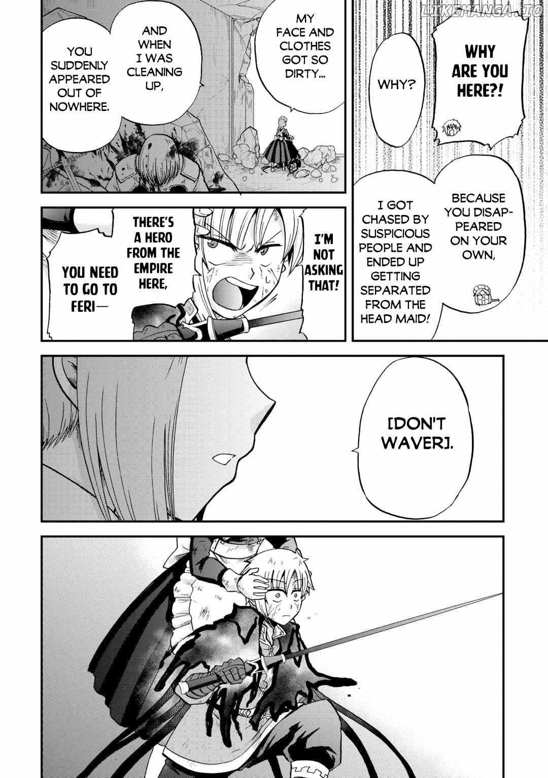 Zensei wa Ken Mikado. Konjou Kuzu Ouji Chapter 43 page 9 - 
