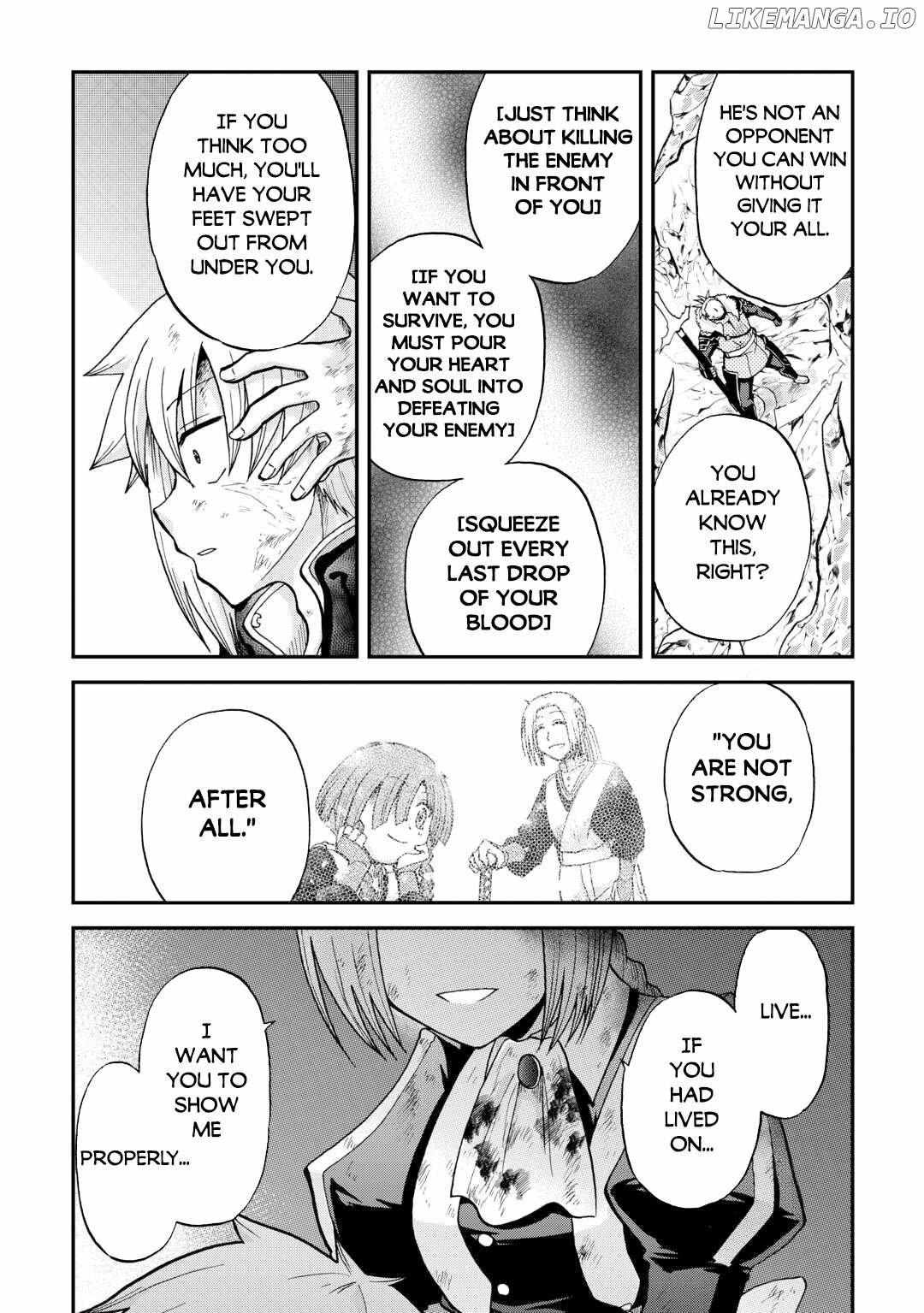 Zensei wa Ken Mikado. Konjou Kuzu Ouji Chapter 43 page 10 - 