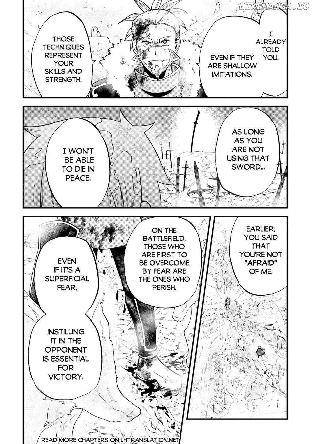 Zensei wa Ken Mikado. Konjou Kuzu Ouji Chapter 44 page 21 - 