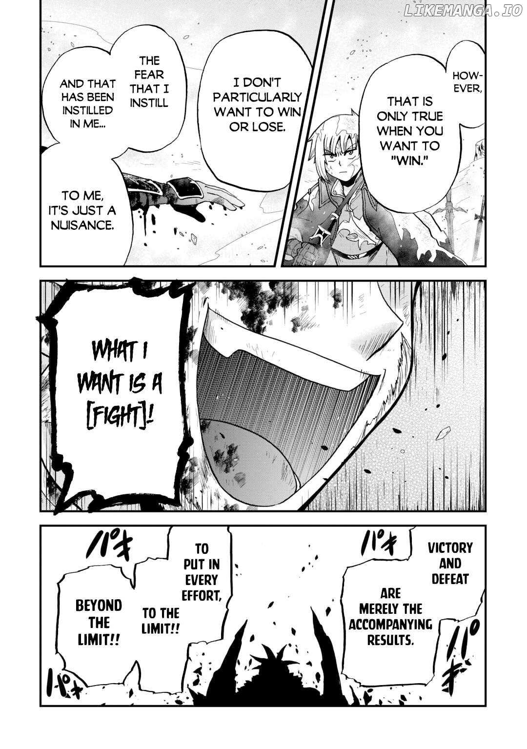 Zensei wa Ken Mikado. Konjou Kuzu Ouji Chapter 44 page 22 - 