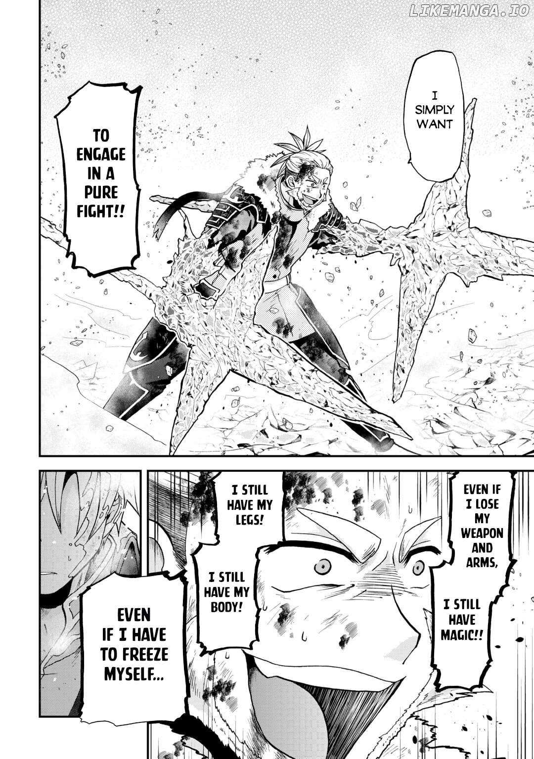 Zensei wa Ken Mikado. Konjou Kuzu Ouji Chapter 44 page 23 - 