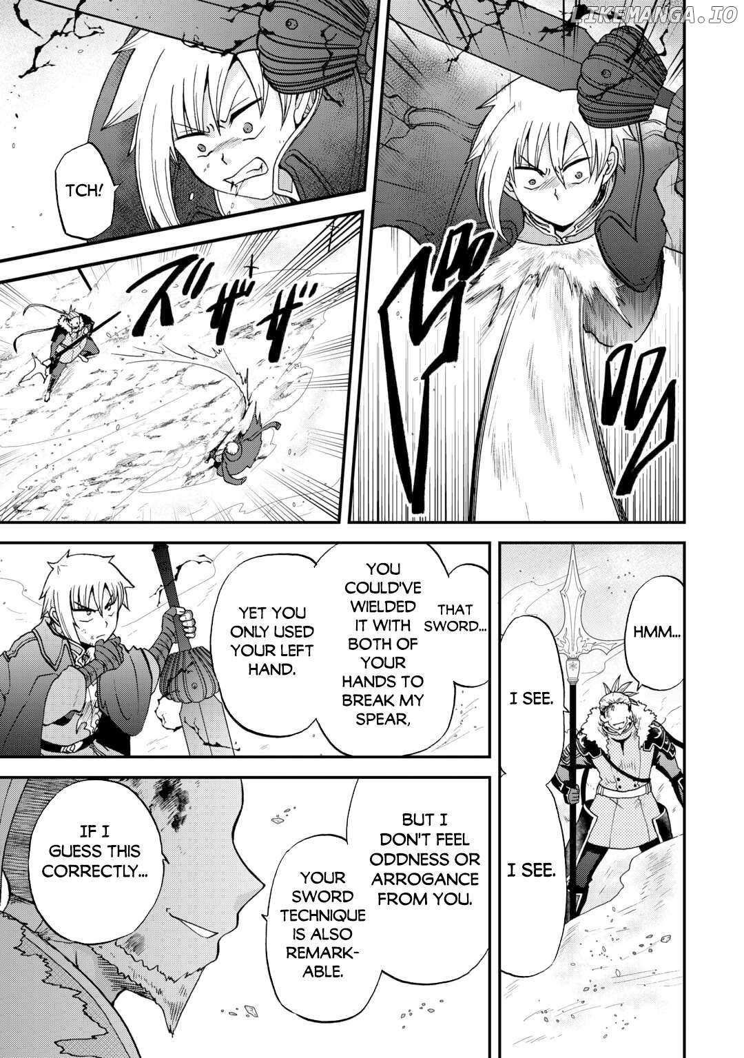 Zensei wa Ken Mikado. Konjou Kuzu Ouji Chapter 44 page 8 - 