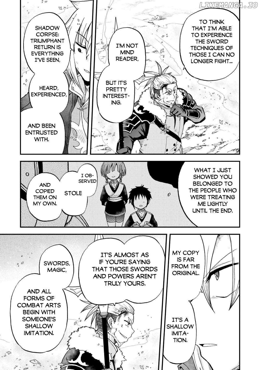 Zensei wa Ken Mikado. Konjou Kuzu Ouji Chapter 44 page 10 - 