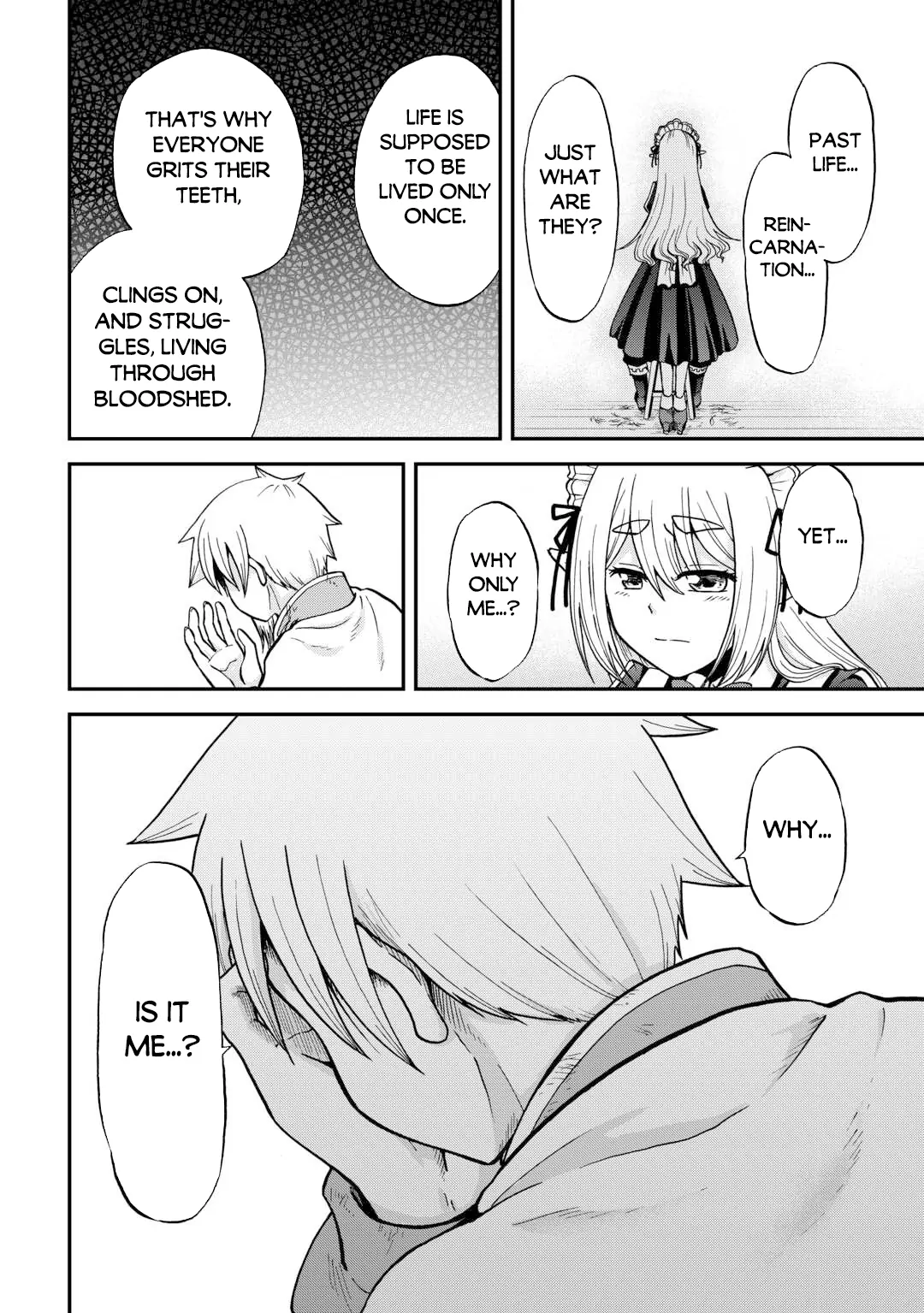 Zensei wa Ken Mikado. Konjou Kuzu Ouji Chapter 46 page 15 - 
