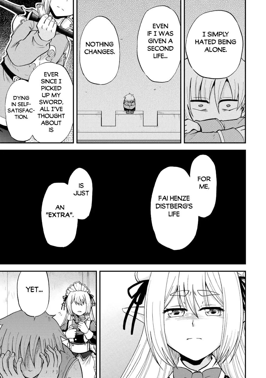 Zensei wa Ken Mikado. Konjou Kuzu Ouji Chapter 46 page 16 - 