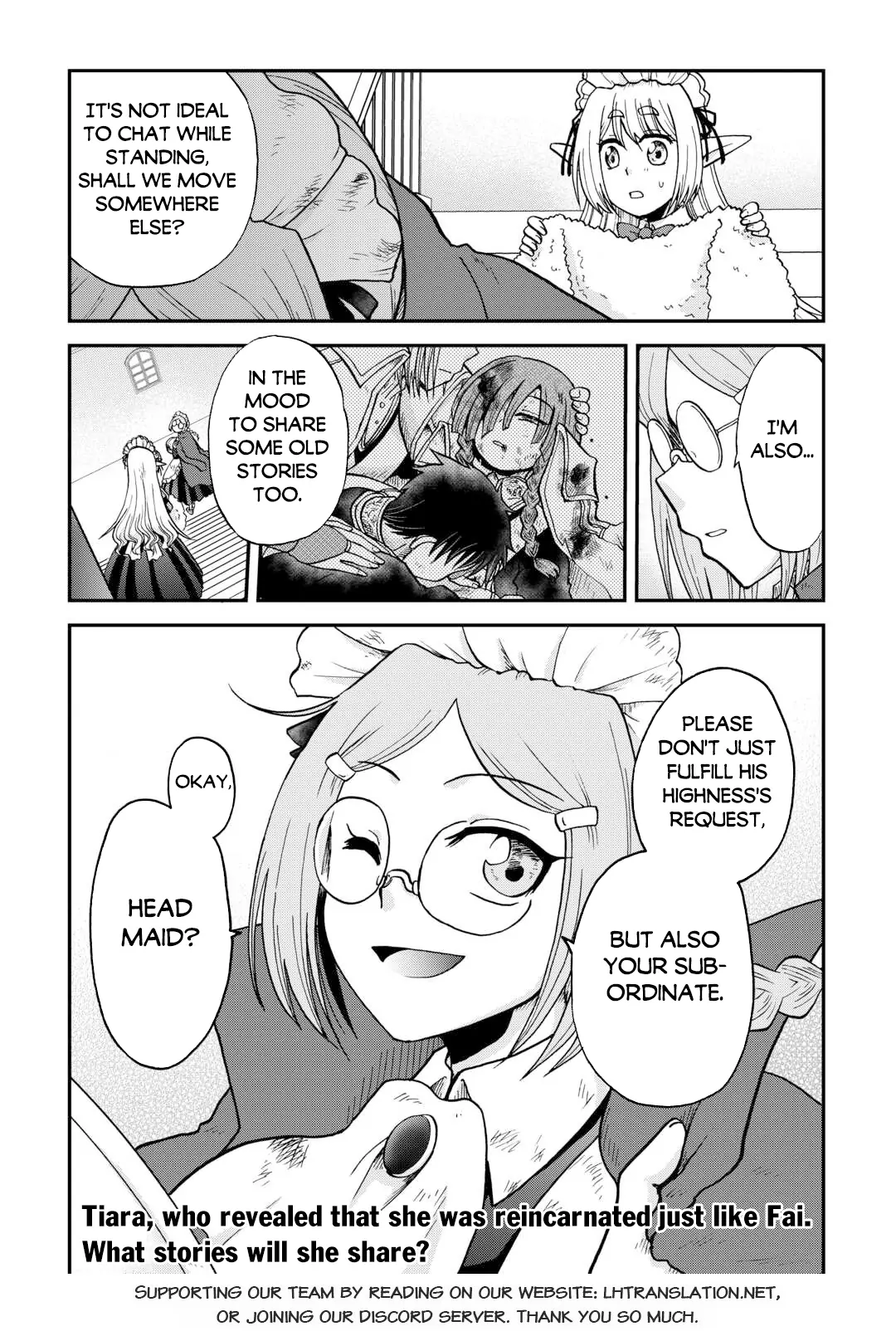 Zensei wa Ken Mikado. Konjou Kuzu Ouji Chapter 46 page 29 - 