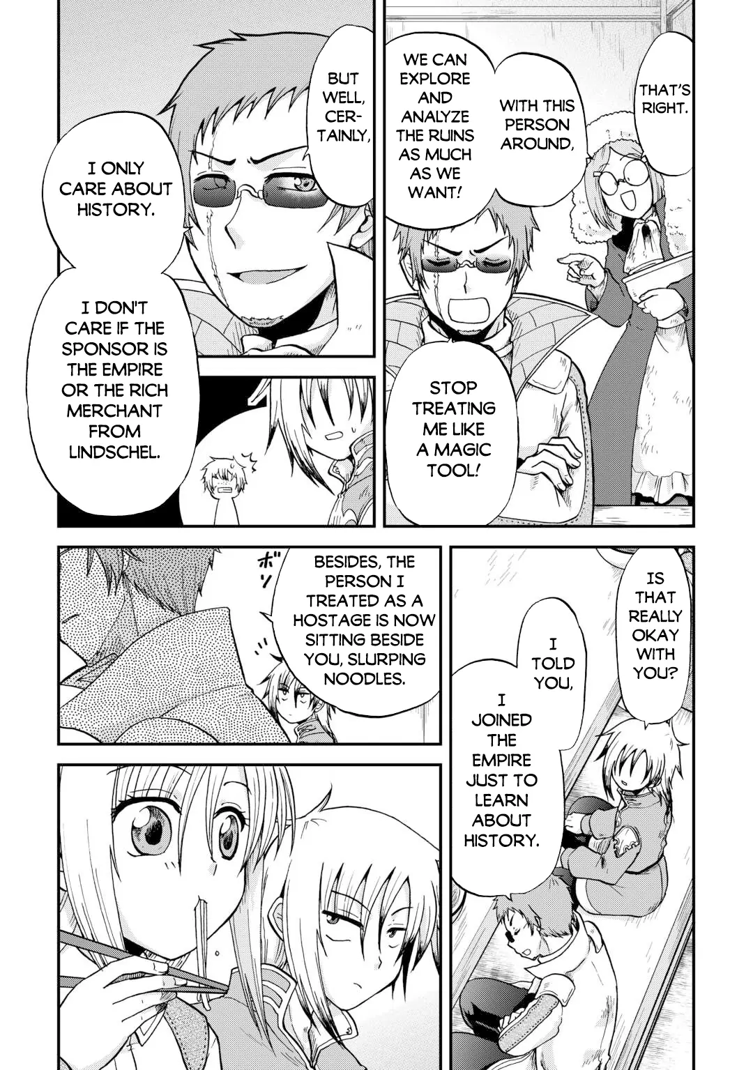 Zensei wa Ken Mikado. Konjou Kuzu Ouji Chapter 46 page 6 - 