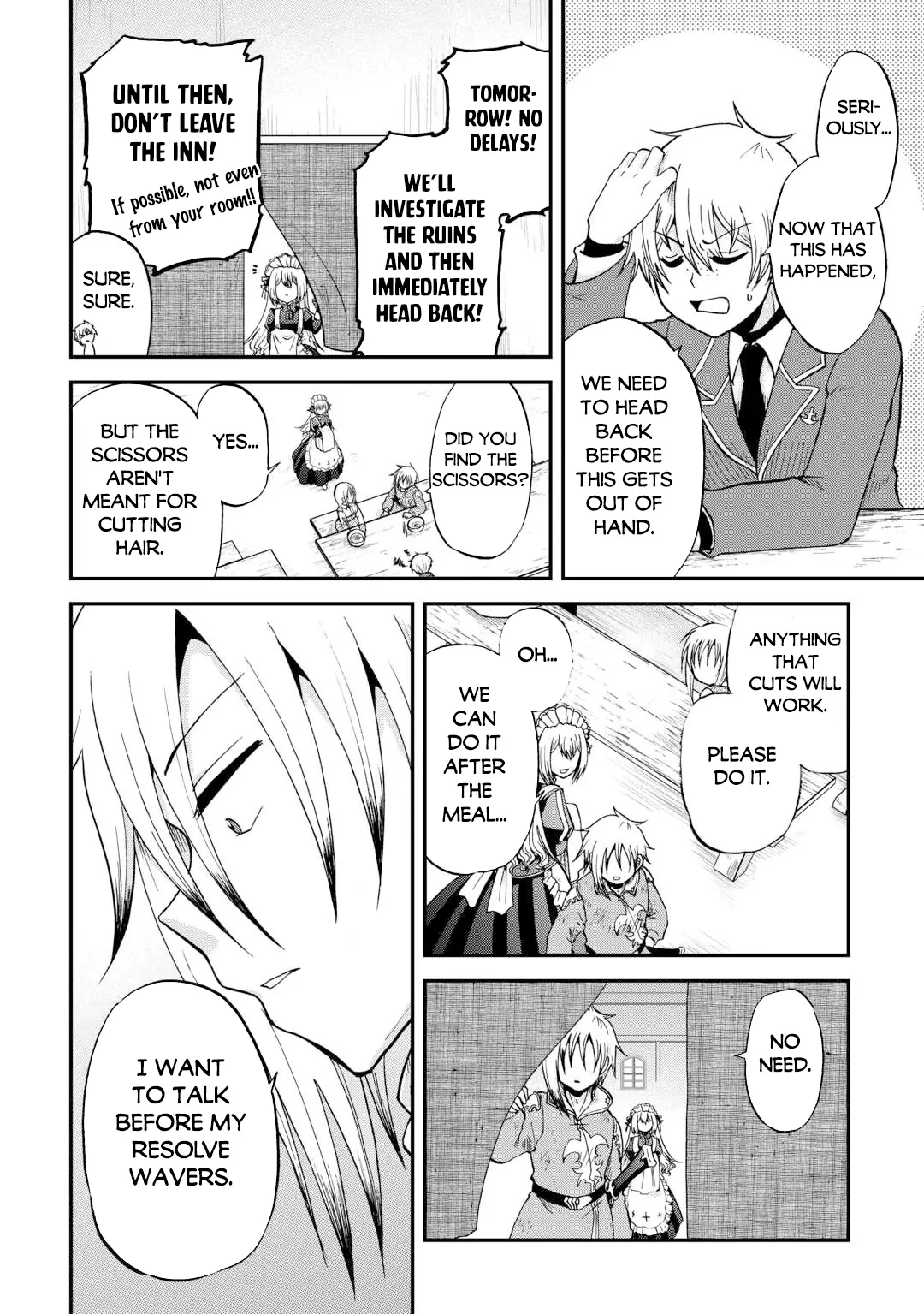 Zensei wa Ken Mikado. Konjou Kuzu Ouji Chapter 46 page 7 - 