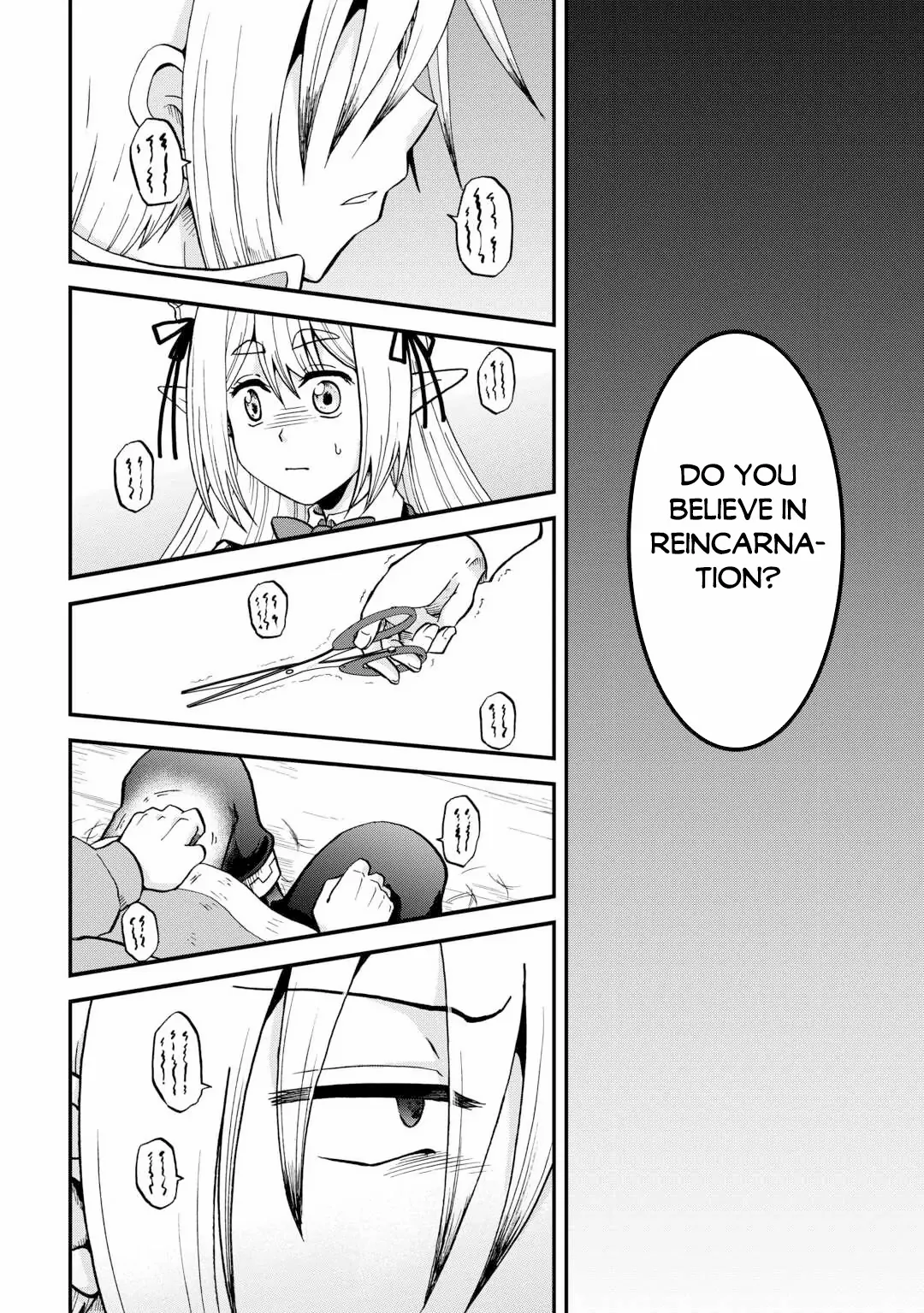 Zensei wa Ken Mikado. Konjou Kuzu Ouji Chapter 46 page 9 - 