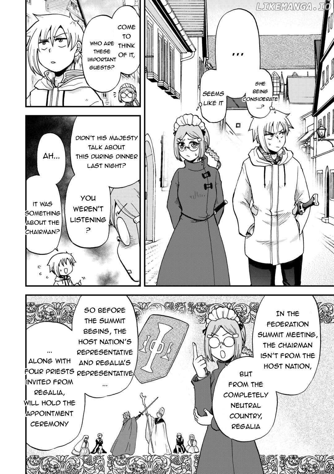 Zensei wa Ken Mikado. Konjou Kuzu Ouji Chapter 48 page 12 - 
