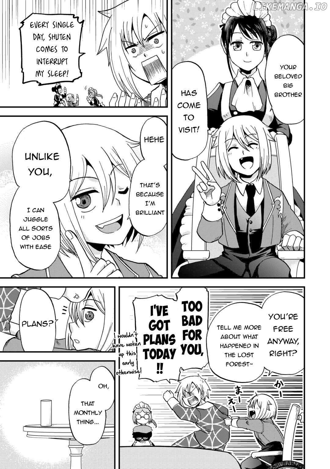 Zensei wa Ken Mikado. Konjou Kuzu Ouji Chapter 48 page 9 - 