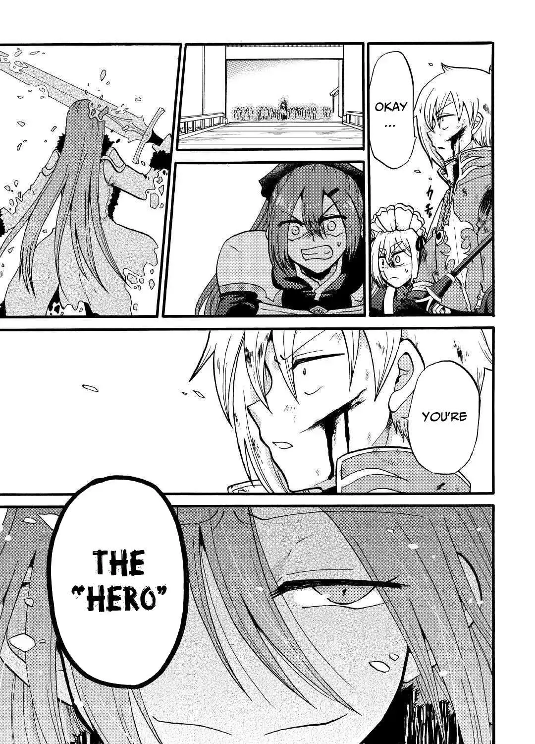 Zensei wa Ken Mikado. Konjou Kuzu Ouji Chapter 5 page 48 - 