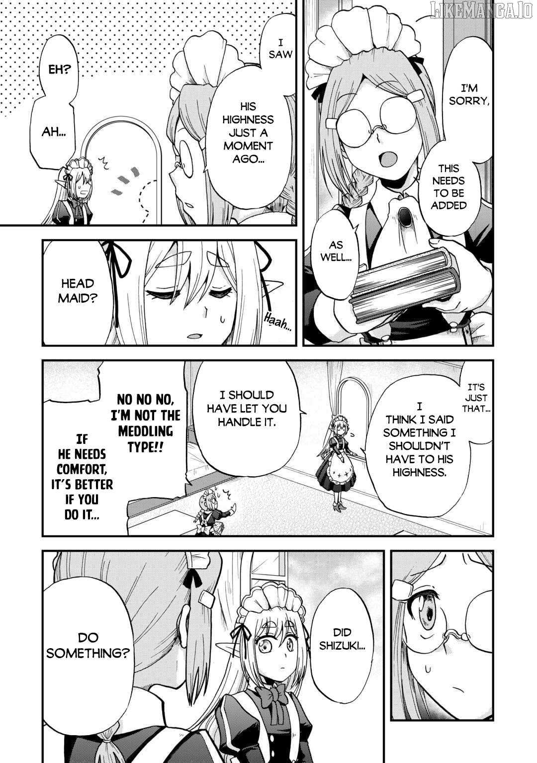 Zensei wa Ken Mikado. Konjou Kuzu Ouji Chapter 50 page 14 - 