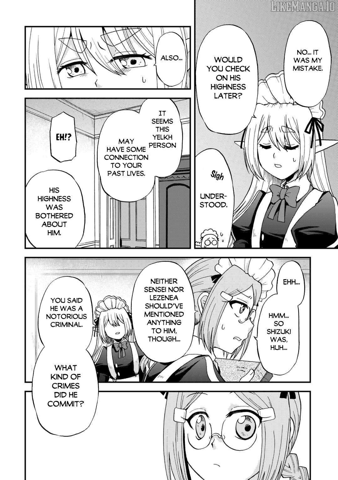 Zensei wa Ken Mikado. Konjou Kuzu Ouji Chapter 50 page 15 - 
