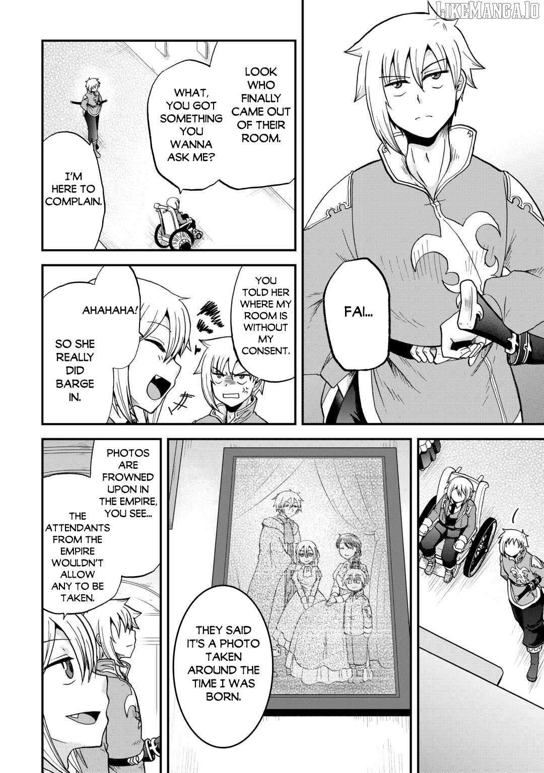 Zensei wa Ken Mikado. Konjou Kuzu Ouji Chapter 51 page 12 - 