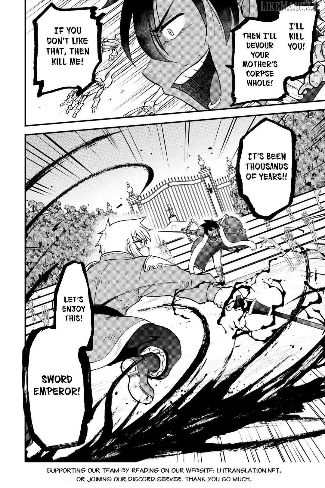 Zensei wa Ken Mikado. Konjou Kuzu Ouji Chapter 51 page 29 - 