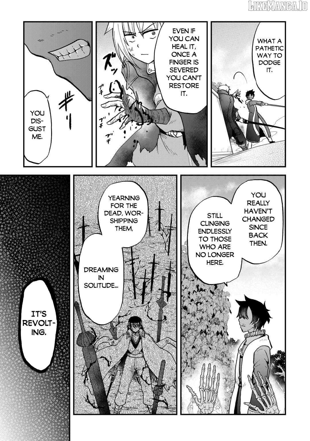 Zensei wa Ken Mikado. Konjou Kuzu Ouji Chapter 53 page 12 - 
