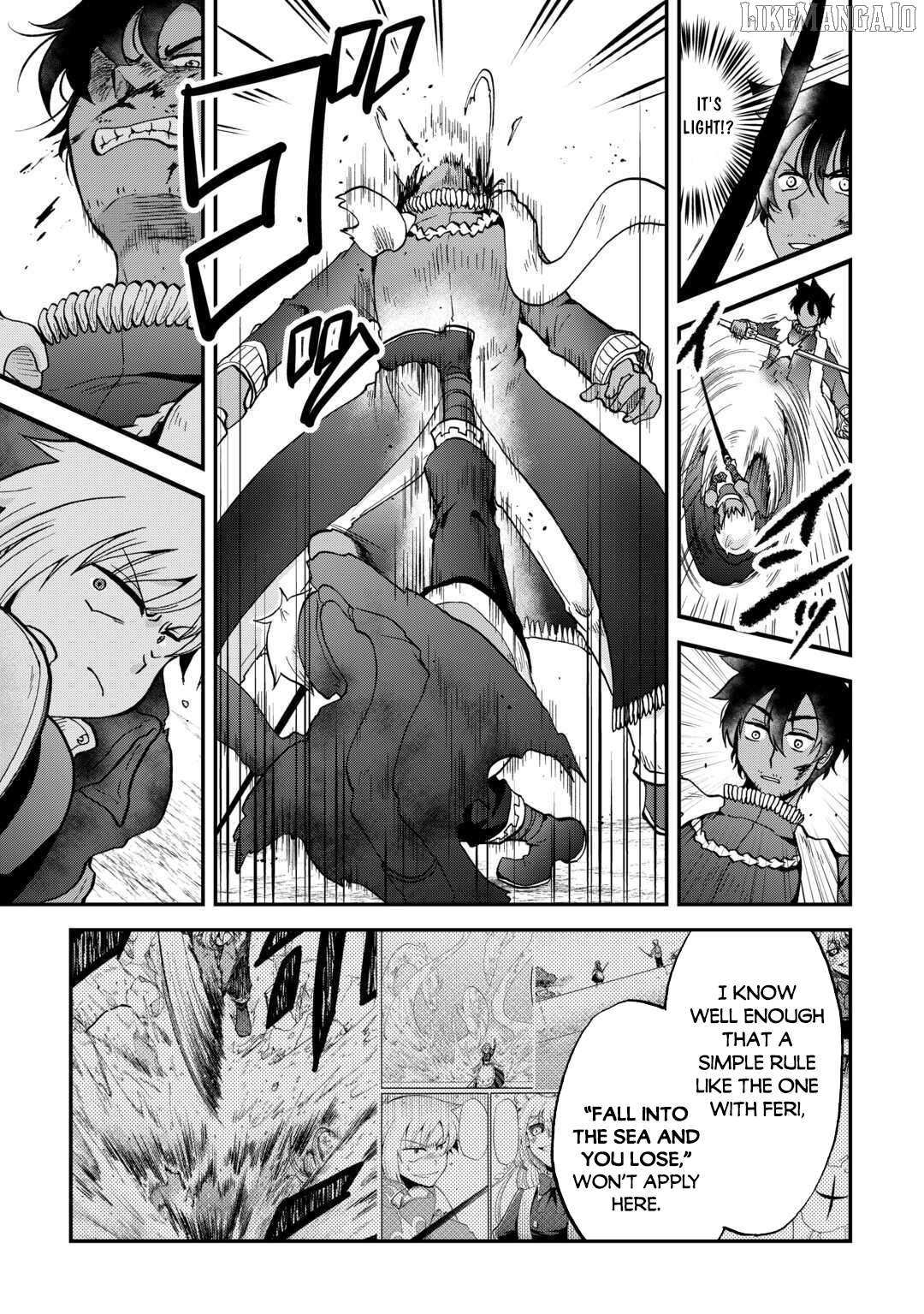 Zensei wa Ken Mikado. Konjou Kuzu Ouji Chapter 53 page 22 - 