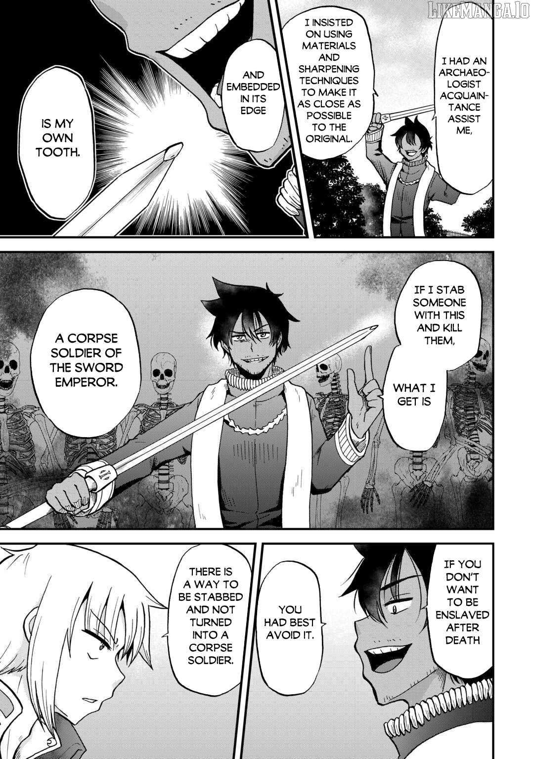 Zensei wa Ken Mikado. Konjou Kuzu Ouji Chapter 53 page 8 - 