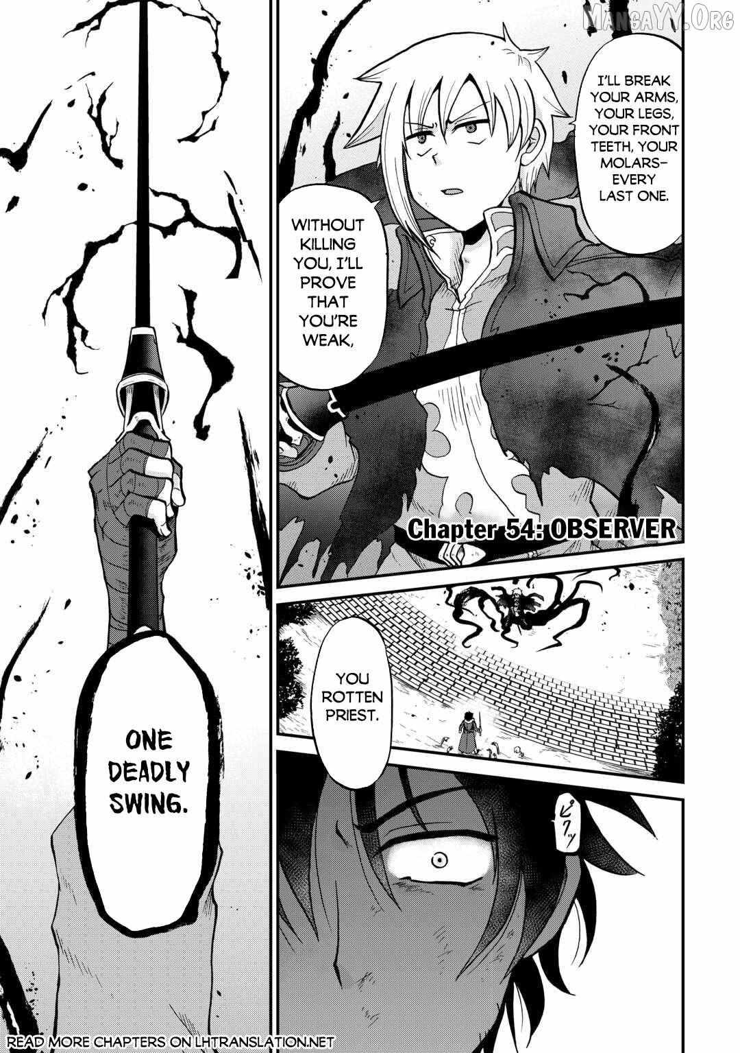 Zensei wa Ken Mikado. Konjou Kuzu Ouji Chapter 54 page 1 - 