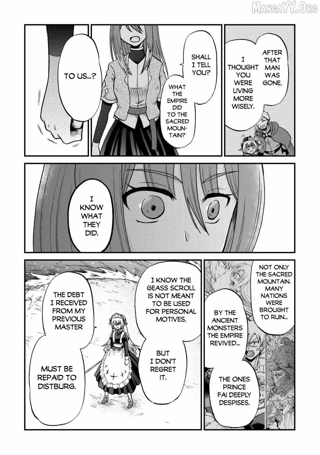 Zensei wa Ken Mikado. Konjou Kuzu Ouji Chapter 54 page 18 - 
