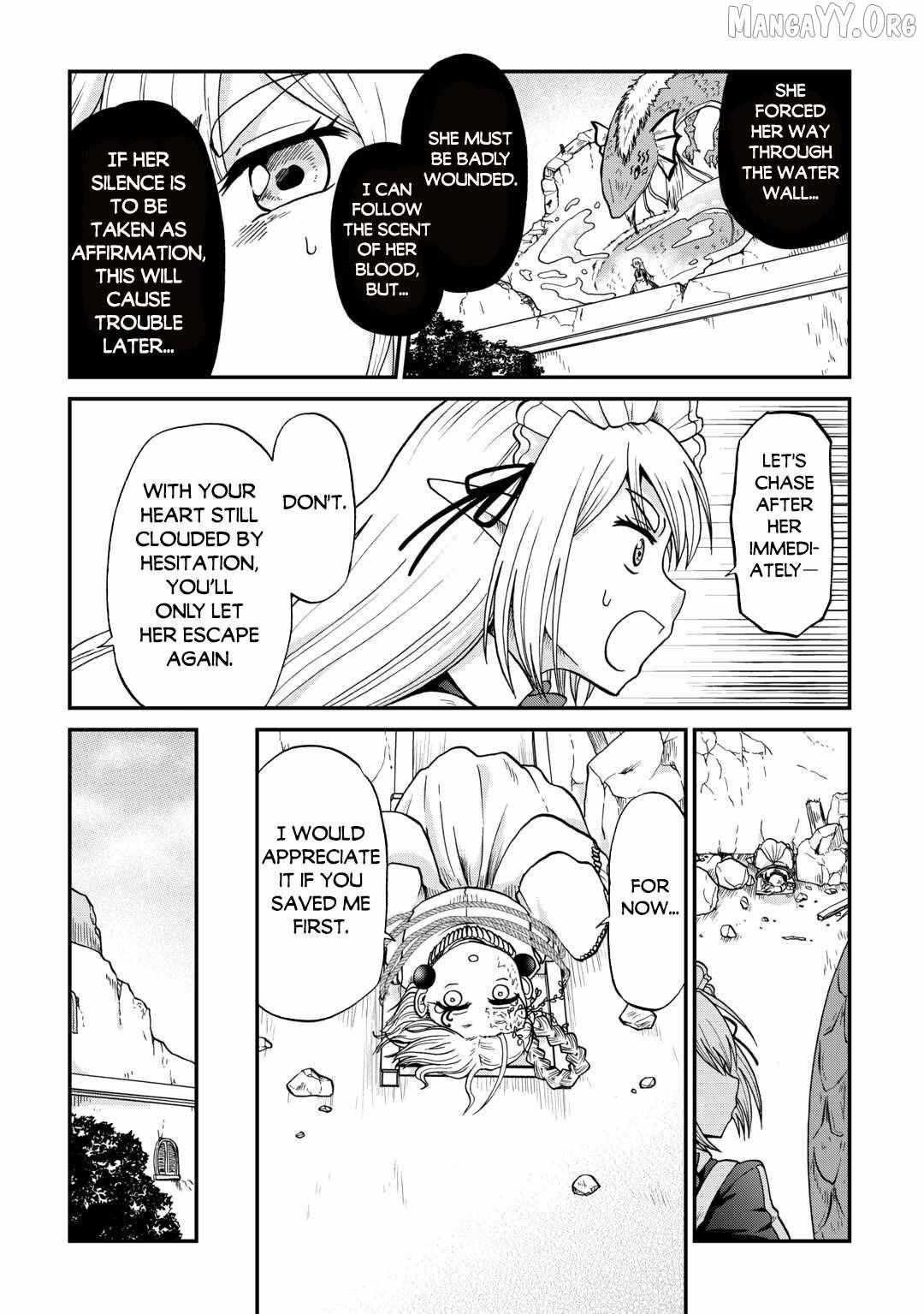 Zensei wa Ken Mikado. Konjou Kuzu Ouji Chapter 54 page 21 - 