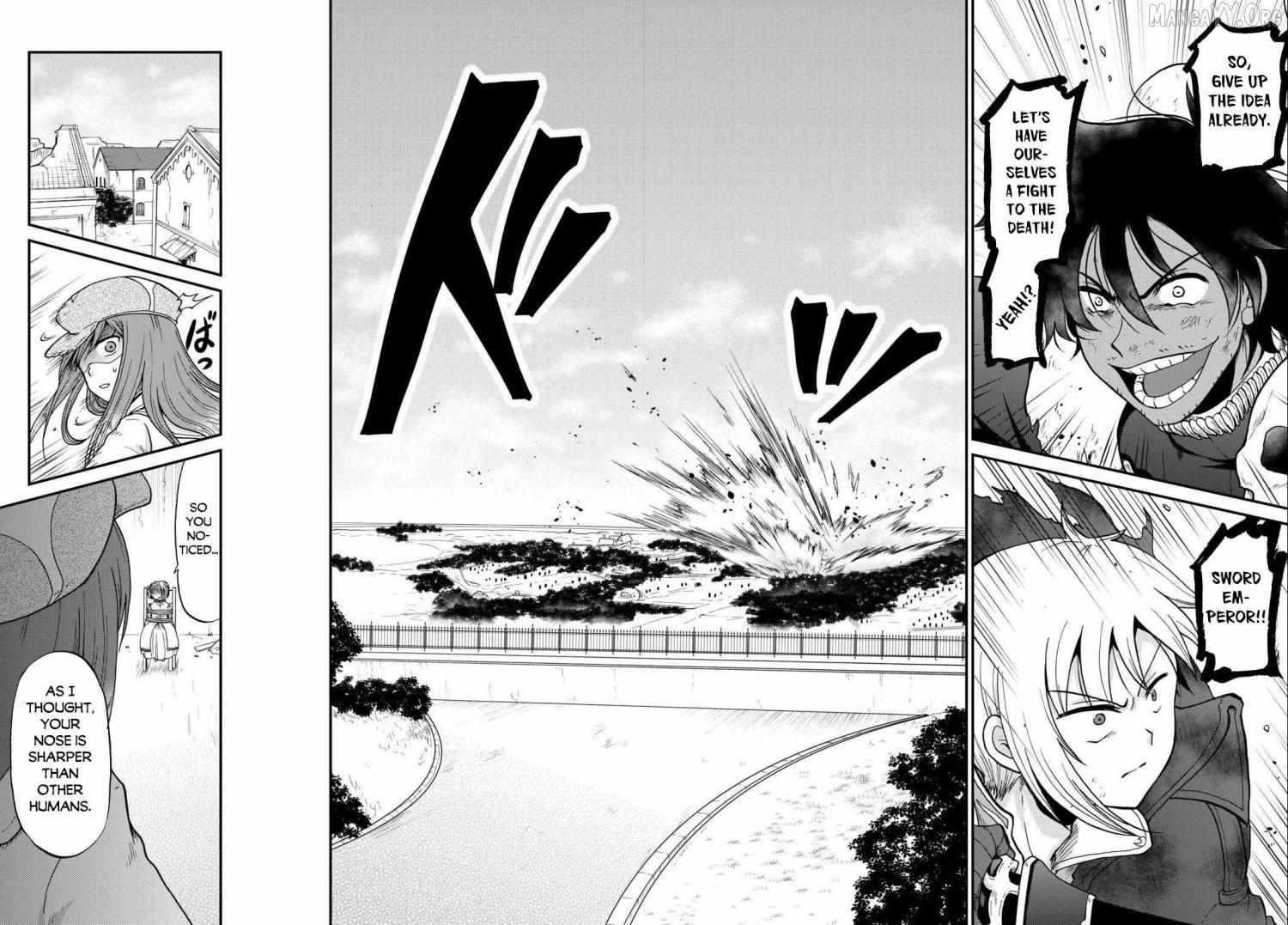 Zensei wa Ken Mikado. Konjou Kuzu Ouji Chapter 54 page 8 - 